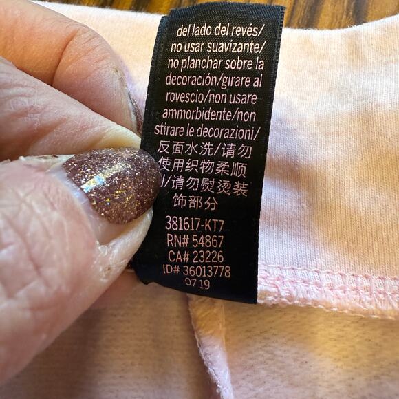 Victoria’s Secret Pull On Fleece Sweatpants w/Side Leg Graphic Size XL - Picture 7 of 10